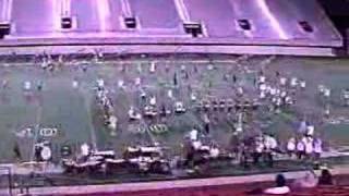 Glassmen 1998 Peacock Percussion Run Through DCI