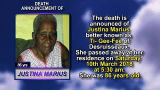 Justina Marius short