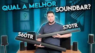 Qual MELHOR SOUNDBAR LG? S60TR ou S70TR - Comparamos lado a lado!!!