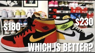 $180 VS $230 JORDAN 1 HIGH COMPARISON