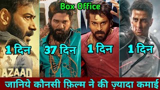 Pushpa 2 Vs Game Changer Box Office Collection, Azaad Movie Update, Fateh Collection, Ajay Devgan