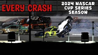 Every Crash Of The 2024 NASCAR Cup Series Season