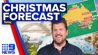 Australia hit with ‘sensational’ weather on Christmas Day | 9 News Australia