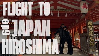 FLIGHT TO JAPAN 🇯🇵 | Hiroshima | Miyajima | 히로시마에 가다! vlog, EP.9✈️ | ABIRUTATTO0