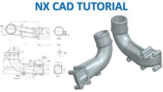 NX CAD Tutorial #106 | 3D Model Design Advanced