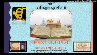 ਸੰਪੂਰਨ ਸੋਦਰ ਰਹਰਾਸਿ ਅਰਦਾਸ ਅਤੇ ਦੋਹਰਾ ।Complete Sodar Rehras Ardas and Dohra. ਖ਼ਾਲਸਾ ਪੁਨਰ ਉਸਾਰੀ ਪ੍ਰਚਾਰ ।