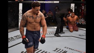 Greg hardy DQ’d in UFC Debut!!