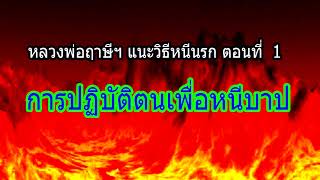 หลวงพ่อฤาษีฯ แนะวิธีหนีนรก ตอนที่ 01 การปฏิบัติตนเพื่อหนีบาป