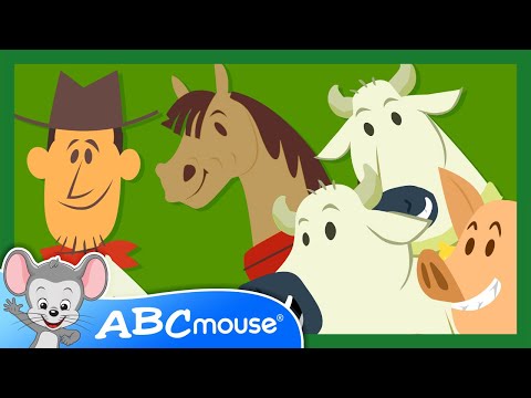 'Old MacDonald Had a Farm!' | ABCmouse Nursery Rhyme with Lyrics | Sounds & Rhymes Adventure