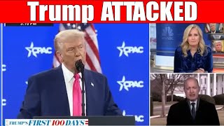 CHAOS! Trump ATTACKED by ARMY During Emergency Press Event!