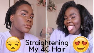 How To Straighten Natural Hair Keracare Thermal Wonder