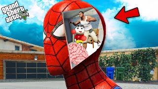 GTA 5 : Franklin & Shinchan Enter In Spiderman Head To Control Mind In Gta 5