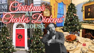 Christmas at Charles Dickens' House! A Christmas Eve Vlog!