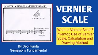 Vernier Scale ll ভার্নিয়ার স্কেল ll 1st Semester ll Honours Geography ll By Geo Funda