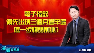 電子指數領先出現三個月套牢區 進一步轉弱前兆?｜海豚交易室 ｜范振鴻