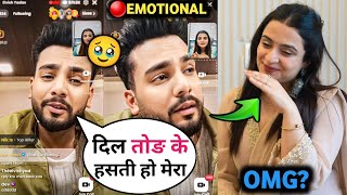 🔴 : Elvish Yadav Got A Very Emotional On Eloelo App Live \u0026 Sing A Sad Song | Elvish Yadav Live