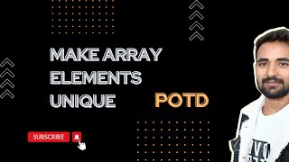 Make Array Elements Unique gfg problem | POTD | Daily practice problem | Geeksforgeeks | DSA Problem