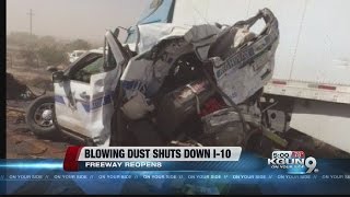 I-10 EB closed from mile post 352 to 378