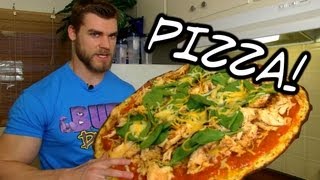 Healthy Pizza Recipe - How to make a Low Carb, High Protein Pizza