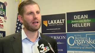 Full interview: Eric and Lara Trump