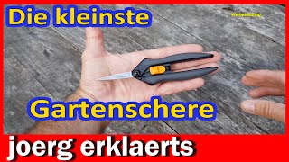 Die kleinste Gartenschere der Welt ? Fiskars Microtip Tutorial DIY No.