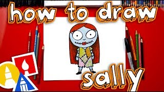 How To Draw Cartoon Sally From Nightmare Before Christmas