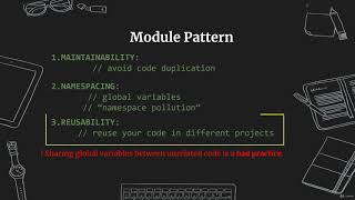Design Patterns with JavaScript ES56 and Node js from Zero Module Lecture