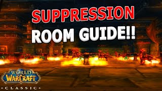 WoW Classic - BWL Bosses Made Easy - Suppression Room!