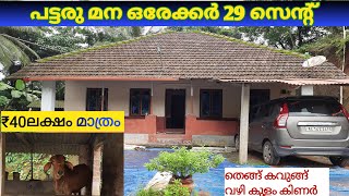 സ്വാമി വീട് ഒരേക്കർ 29സെന്റ് ₹40ലക്ഷം മാത്രം #realestate