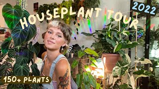 Houseplant Tour 2022 | 150+ plants in my small apartment 🌿 (rare + common!)