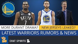 Warriors Rumors & News: Kevin Durant Drama, Shaun Livingston Returning & Possible New Jersey Leak