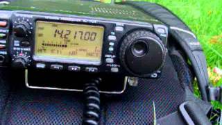 QSO with MW0ZZK from KC2TAU