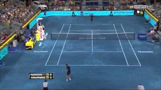 ATP 2012 Madrid R3 Djokovic vs Wawrinka Highlights HD