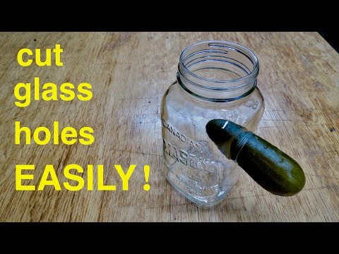 Drill Holes in Glass Easily ● Wine Bottles, Mason Jars ( in under a minute ! ) Drill Holes in Glass Easily ● Wine Bottles, Mason Jars ( in under a minute ! )