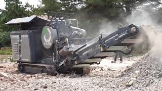 Komplet K-JC704 Mobile Mini Concrete Rock Crusher