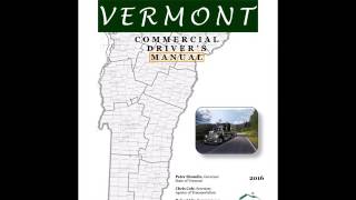 Using Voice Dream Reader to Read the Vermont CDL Manual