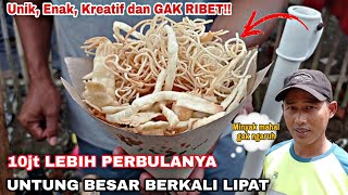 KELEWAT JENIUS || Dari Bahan SEDERHANA DI SULAP JADI JAJANAN UNIK !! usaha modal kecil menjanjikan