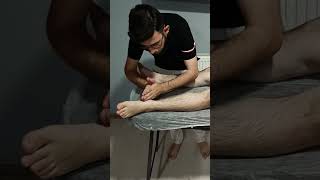 MASSAGE THERAPY TO RELIEVE STRESS ON THE FRONT LEGS #satisfying #relaxing #asmr #shorts