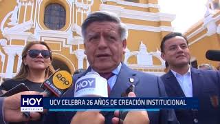 UCV celebra 26 años de creación institucional