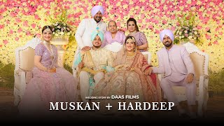 Muskan x Hardeep Wedding Highlight | Grewal Family | Gippy Grewal | DAAS FILMS | Humble Kids