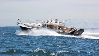 2016 MJM 50z - Two Cabin Downeast Express Yacht, full tour