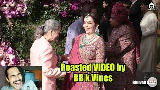 BB k Vines NAILED it AGAIN | Roast Akash AmbaBB Ki Vines Ambani Wedding Roasting amust Watch Awesome