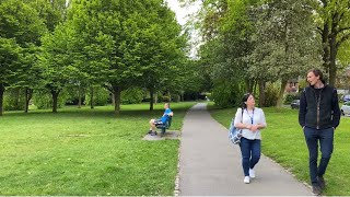 Walking around Birmingham | #67 Queens Park - Harborne | England UK 2021