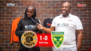 Chiefs Better Than Swallows Game, But Slow | Kaizer Chiefs 1-0 Golden Arrows | Junior Khanye