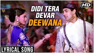 Didi Tera Devar Deewana | Lyrical Song | Hum Aapke Hain Koun | Salman Khan, Madhuri Dixit