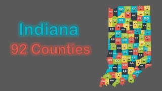 Indiana Counties Geography/50 States/Fansong