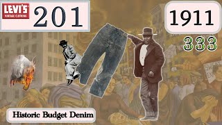 1911 - 201s Factory, Workers, Budget Denim