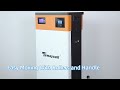 Topway Tewaycell 15KW Built-in off-grid 5KW inverter All-in-one Mobile ESS Home Solar Battery