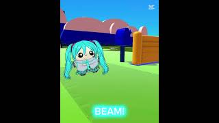 Fall Guys: Miku Miku Beam! #fallguys