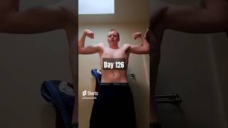 Day 126 of self-improvement trained back and bu #gym #selfimprovement #shorts
